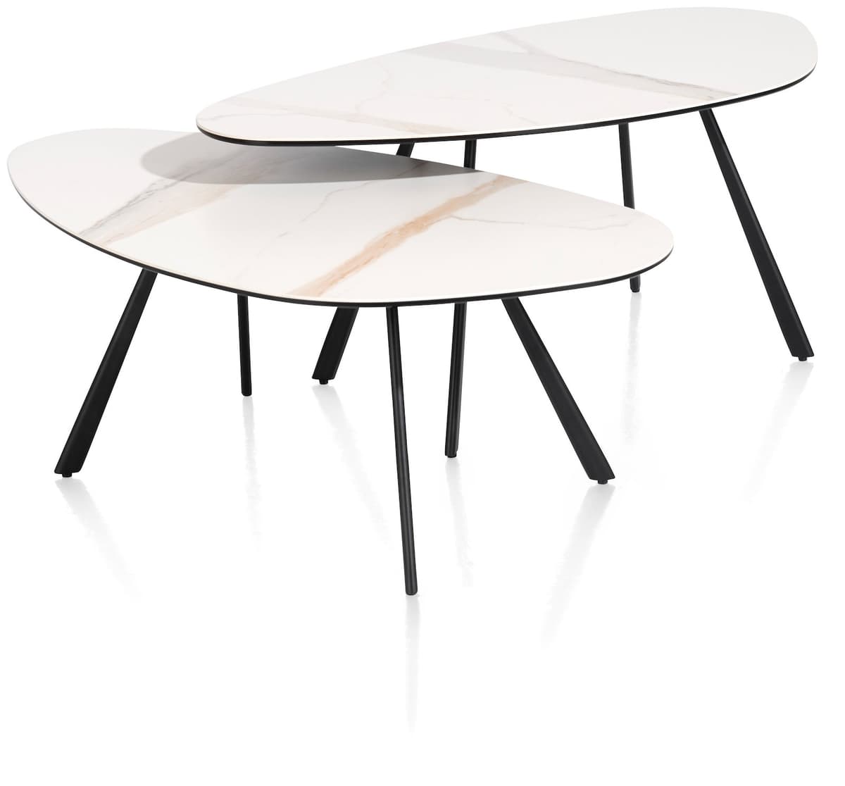 Salontafel 49x94, h42 Montello wit - 6