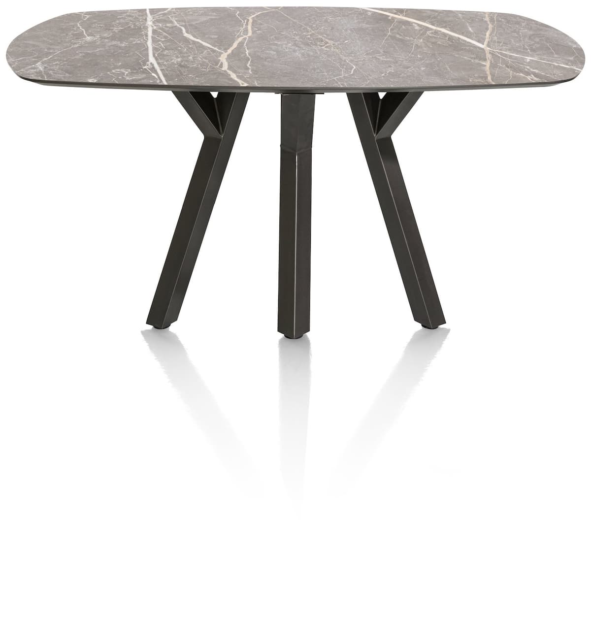 Tafel 150x105cm ovaal Minato Lichtgrijs - 1