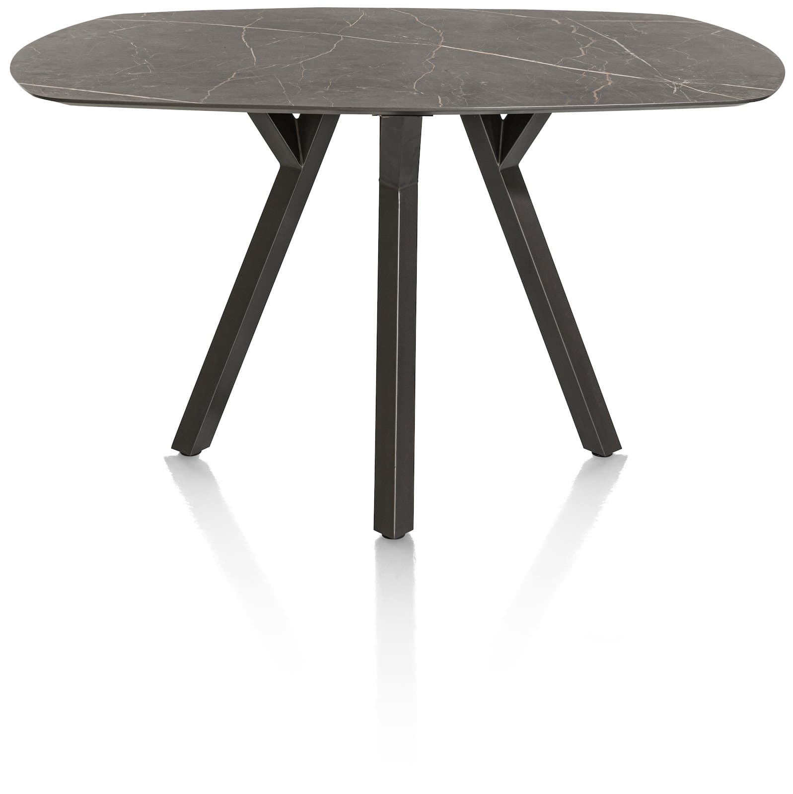 Bar tafel 200x105 ovaal Minato Onyx