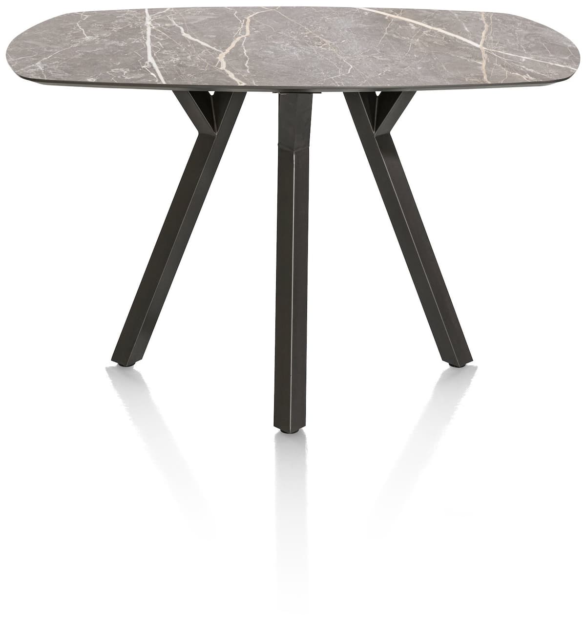 Bar tafel 150x105 ovaal Minato Lichtgrijs - 3