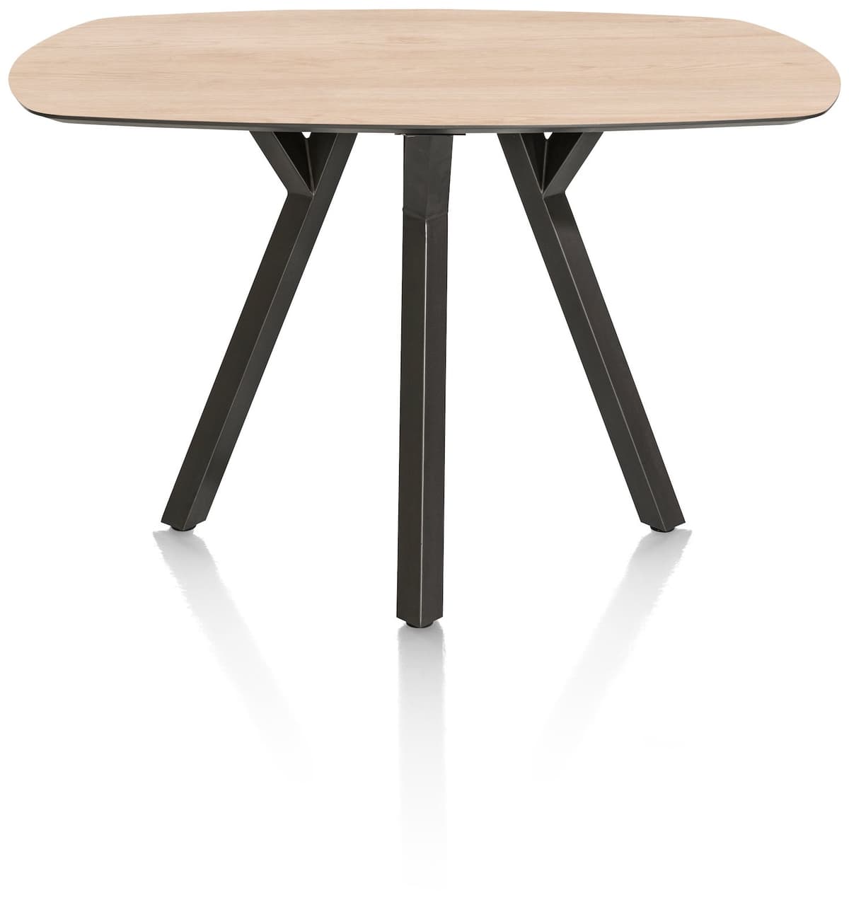 Bar tafel 150x105 ovaal Minato Light Natural Oak - 3