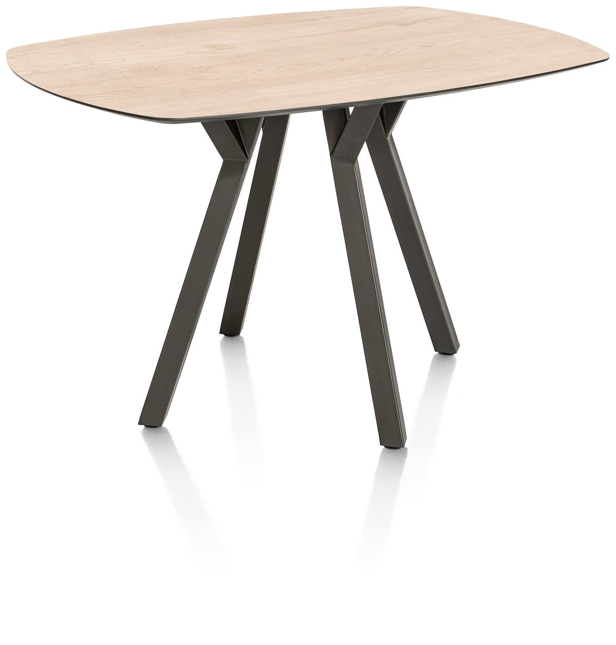 Bar tafel 150x105 ovaal Minato Light Natural Oak - 4