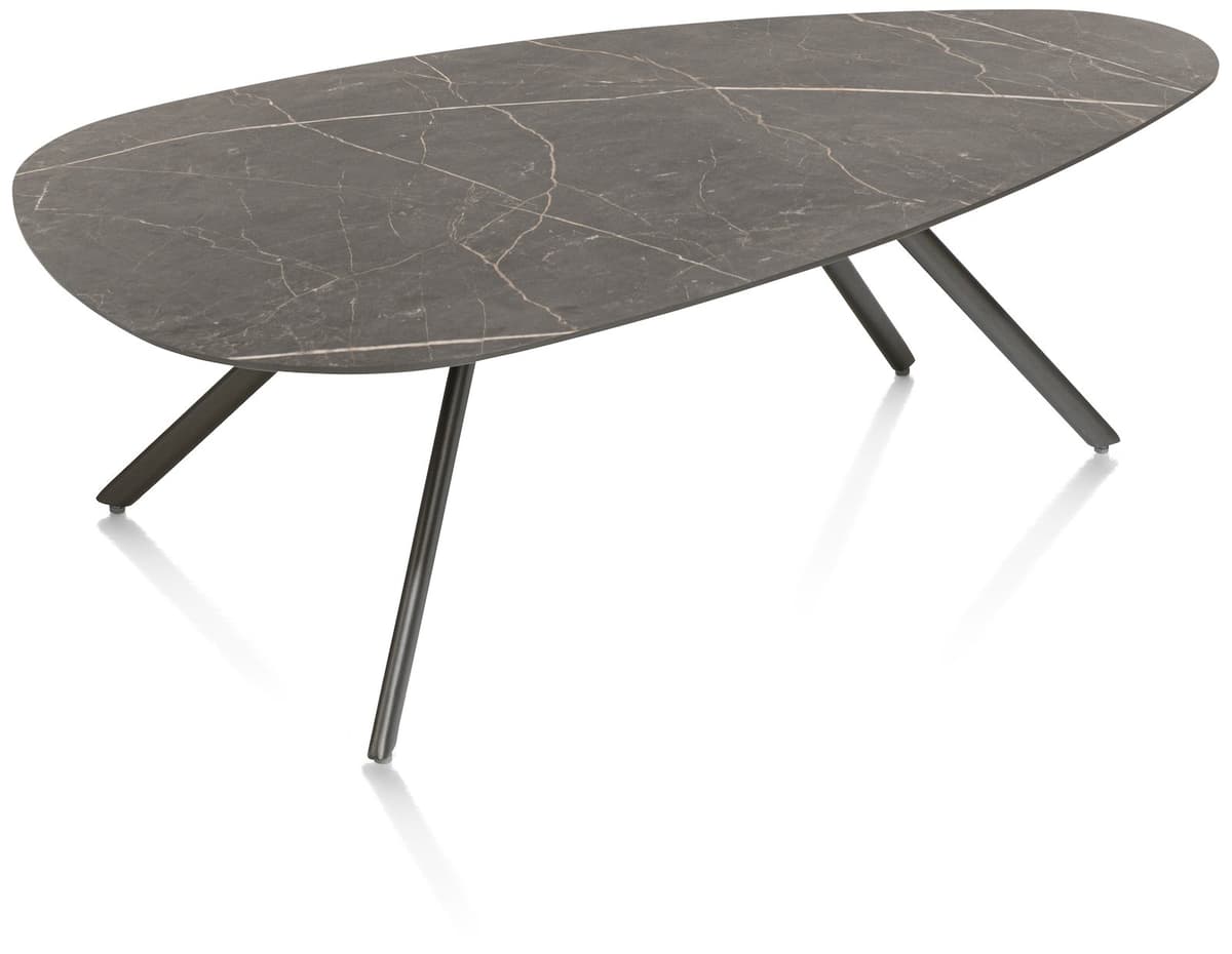 Salon tafel 100x60x32cm Minato Onyx - 1
