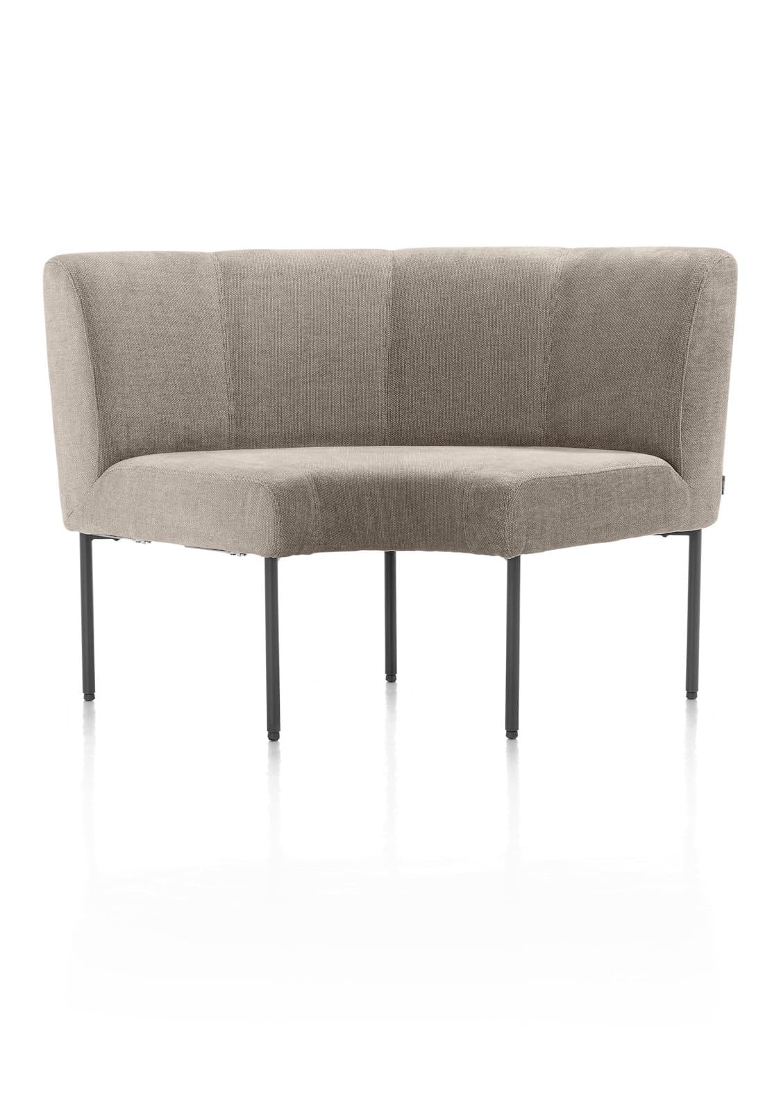 Hoek eetkamerbank livi Reverso Pocket bruin - 1