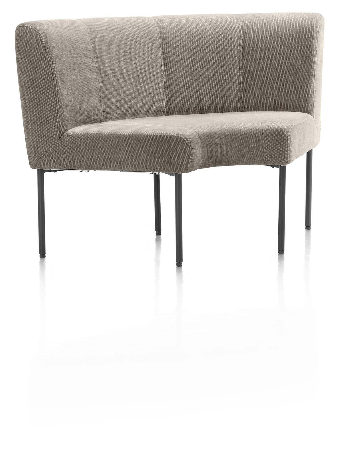 Hoek eetkamerbank livi Reverso Pocket bruin - 3