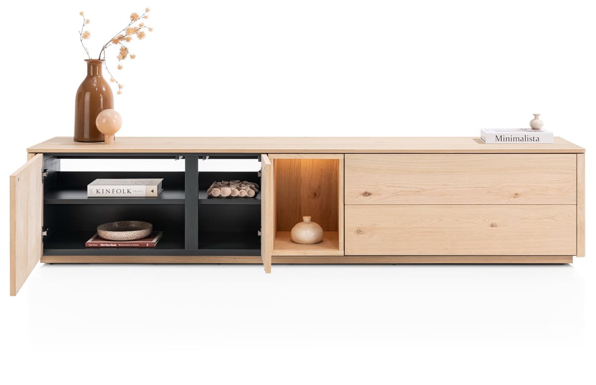 Lowb. 210cm 2d+2l+1n Trenton natural - 5