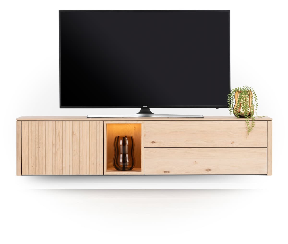 Lowb. 180cm 1d+2l+1n Trenton natural - 2