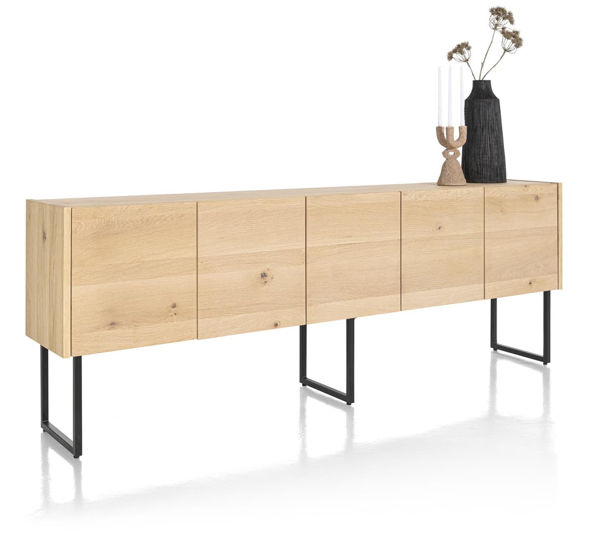 Dressoir 240cm 5d Carving natural - 2