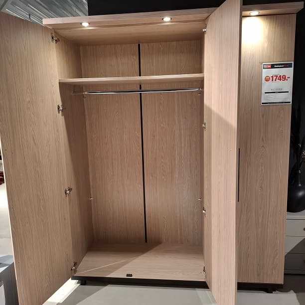 kledingkast Bruce B180 x H220 x D65,2 - 3